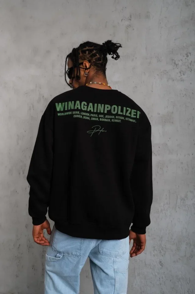 Erkek Baskılı Sweat