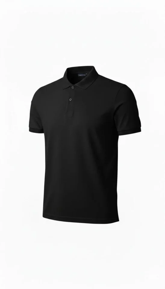 Erkek Pike Kumaş Düğmeli Yaka Regular Fit Günlük Kısa Kol Tişört T-shirt